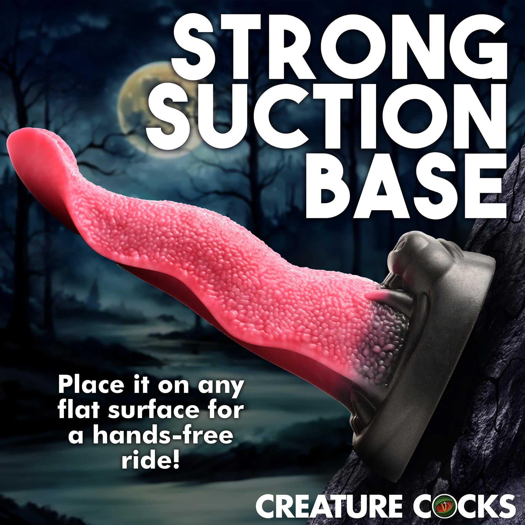 Wolf's Lick Wolf Maw 7" Silicone Fantasy Dildo By Creature Cocks