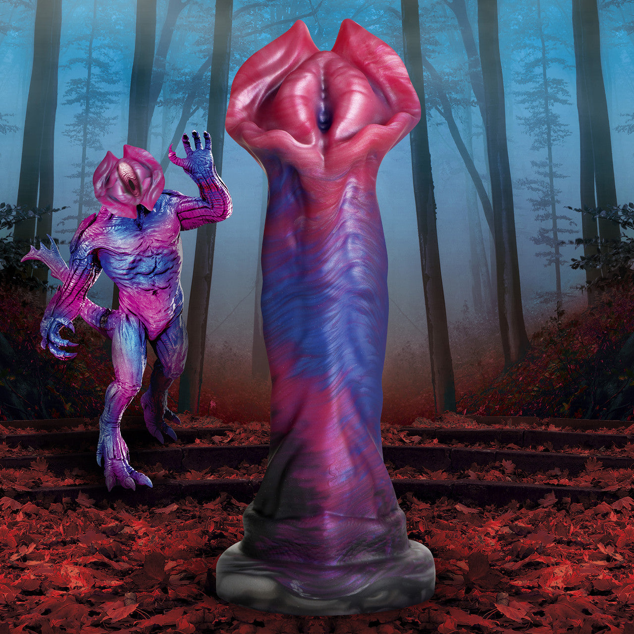 Demogorgon 9" Silicone Suction Cup Dildo By Creature Cocks