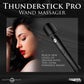 Master Series Thunderstick Pro Rechargeable Waterproof Silicone Ultra Powerful Wand Massager - Black