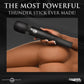 Master Series Thunderstick Pro Rechargeable Waterproof Silicone Ultra Powerful Wand Massager - Black