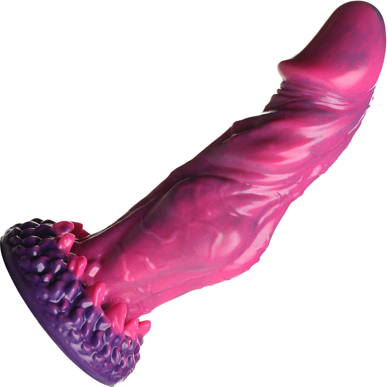 Xenox 8.75" Rechargeable Vibrating Silicone Suction Cup Dildo With Remote By Creature Cocks