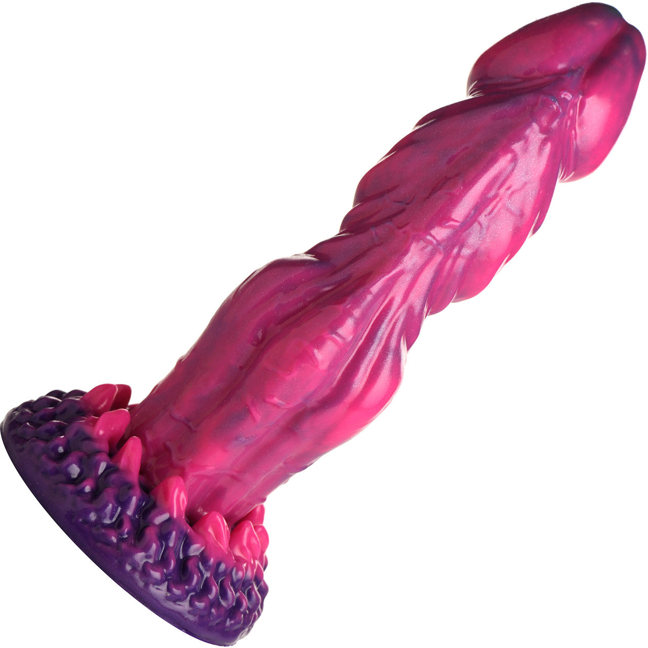 Xenox 8.75" Rechargeable Vibrating Silicone Suction Cup Dildo With Remote By Creature Cocks