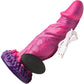 Xenox 8.75" Rechargeable Vibrating Silicone Suction Cup Dildo With Remote By Creature Cocks