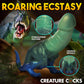 Jurassic Cock 10" Dinosaur Silicone Dildo By Creature Cocks