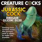 Jurassic Cock 10" Dinosaur Silicone Dildo By Creature Cocks