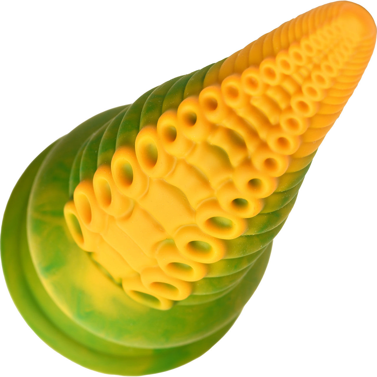 Monstropus 2.0 Tentacle 7.25" Rechargeable Vibrating Silicone Suction Cup Dildo By Creature Cocks