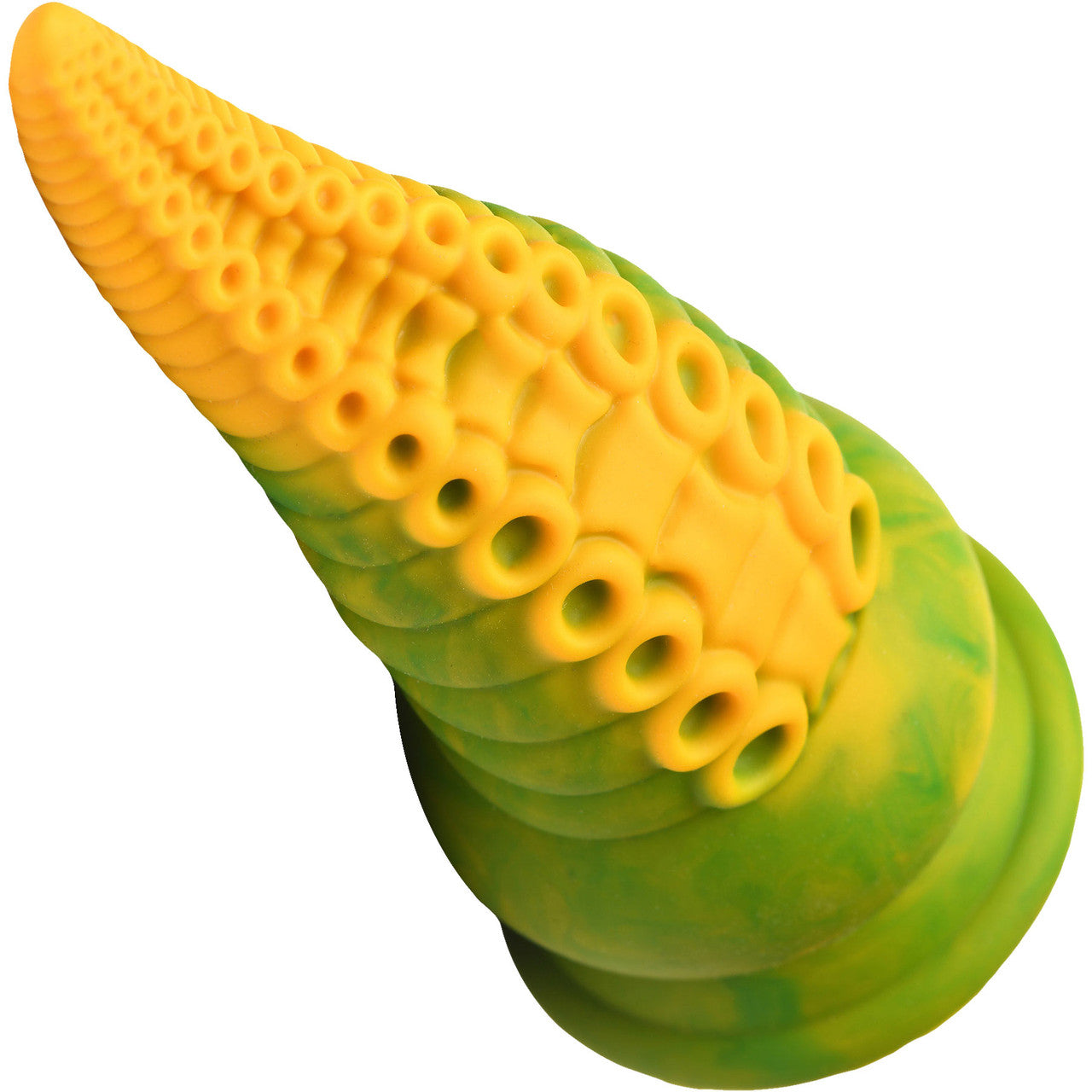 Monstropus 2.0 Tentacle 7.25" Rechargeable Vibrating Silicone Suction Cup Dildo By Creature Cocks