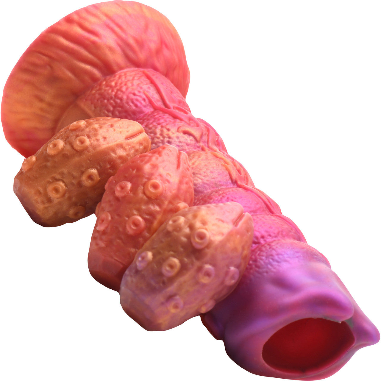 Nymphoid 6.5" Silicone Ovipositor Dildo With Eggs By Creature Cocks