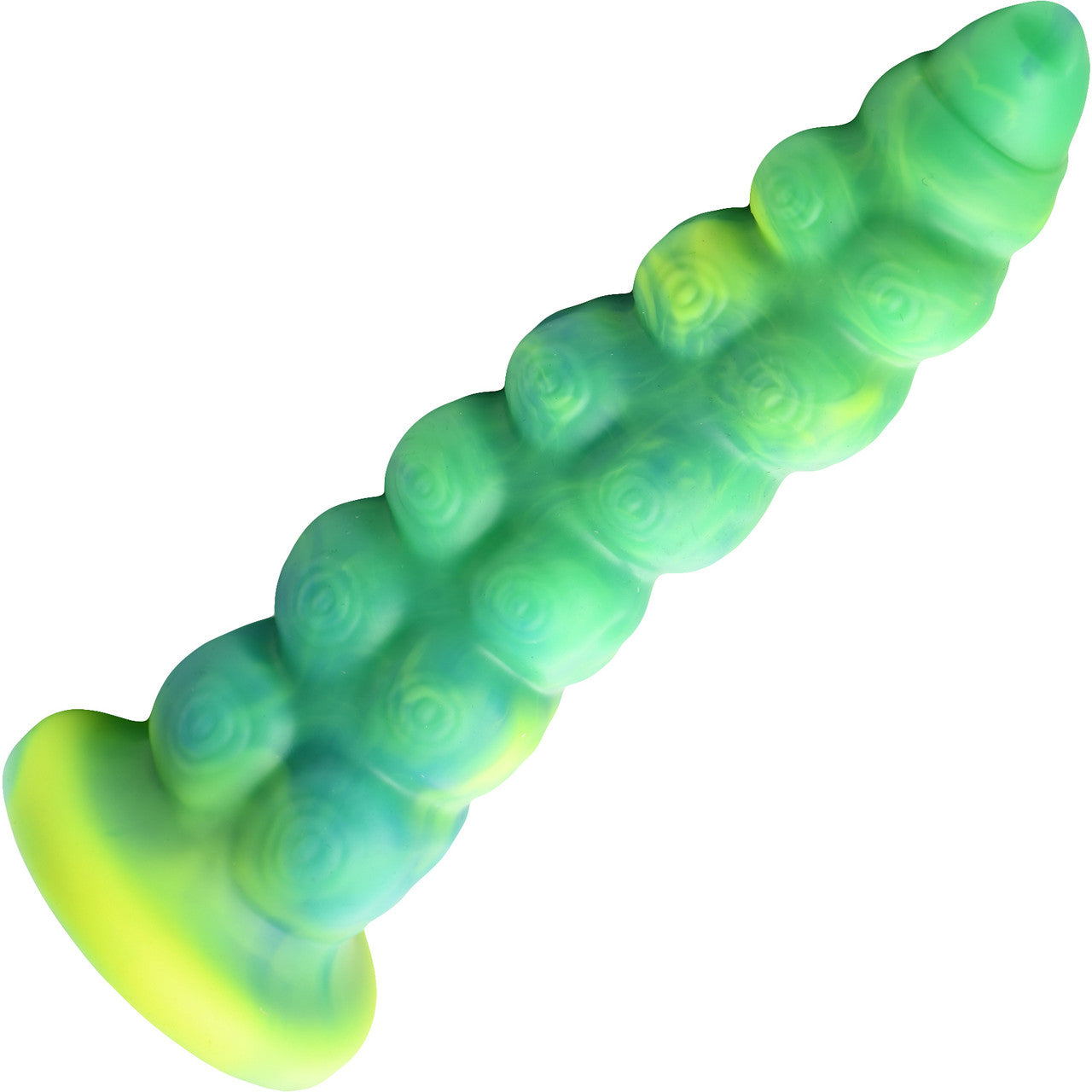 Squirmer Rechargeable Thrusting & Vibrating Silicone Suction Cup Dildo With Remote By Creature Cocks