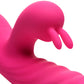 BANG! Thrusting & Vibrating Rabbit Rechargeable Silicone Dual Stimulation Vibrator - Pink