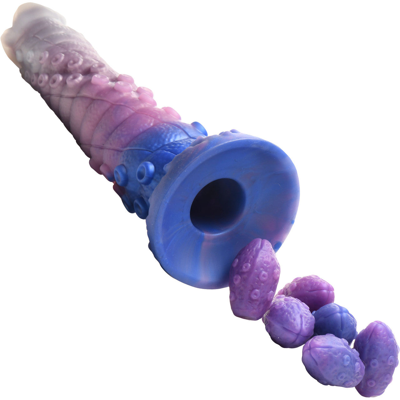 Tenta-Queen 11.5" Silicone Ovipositor Dildo With Eggs Tenta-Queen 11.5" Silicone Ovipositor Dildo With Eggs