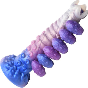 Tenta-Queen 11.5" Silicone Ovipositor Dildo With Eggs By Creature Cocks