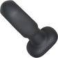 INMI Flickers Bum Flick Rechargeable Silicone Flicking & Vibrating Butt Plug With Remote - Black