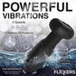 INMI Flickers Bum Flick Rechargeable Silicone Flicking & Vibrating Butt Plug With Remote - Black