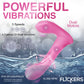 INMI Flickers G-Flick Rechargeable Silicone Flicking G-Spot Vibrator With Remote - Pink