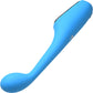 BANG! Digital Display Rechargeable Waterproof Silicone G-Spot Vibrator - Blue