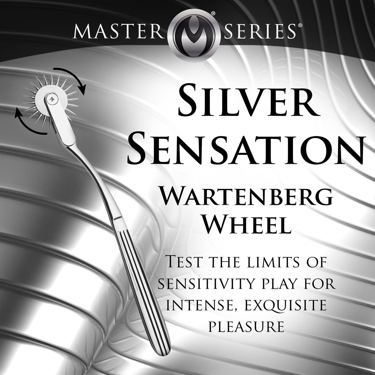 Master Series Silver Sensation Wartenberg Pleasure Wheel