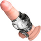 Night Prowler Silicone Penis Sleeve & Ball Stretcher By Creature Cocks