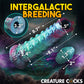 Galactic Breeder 8.75" Silicone Ovipositor Dildo With Eggs By Creature Cocks