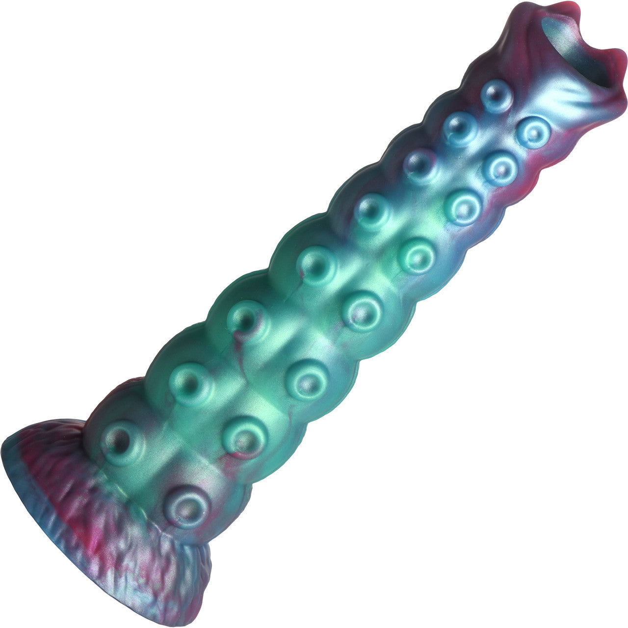 Galactic Breeder 8.75" Silicone Ovipositor Dildo With Eggs By Creature Cocks