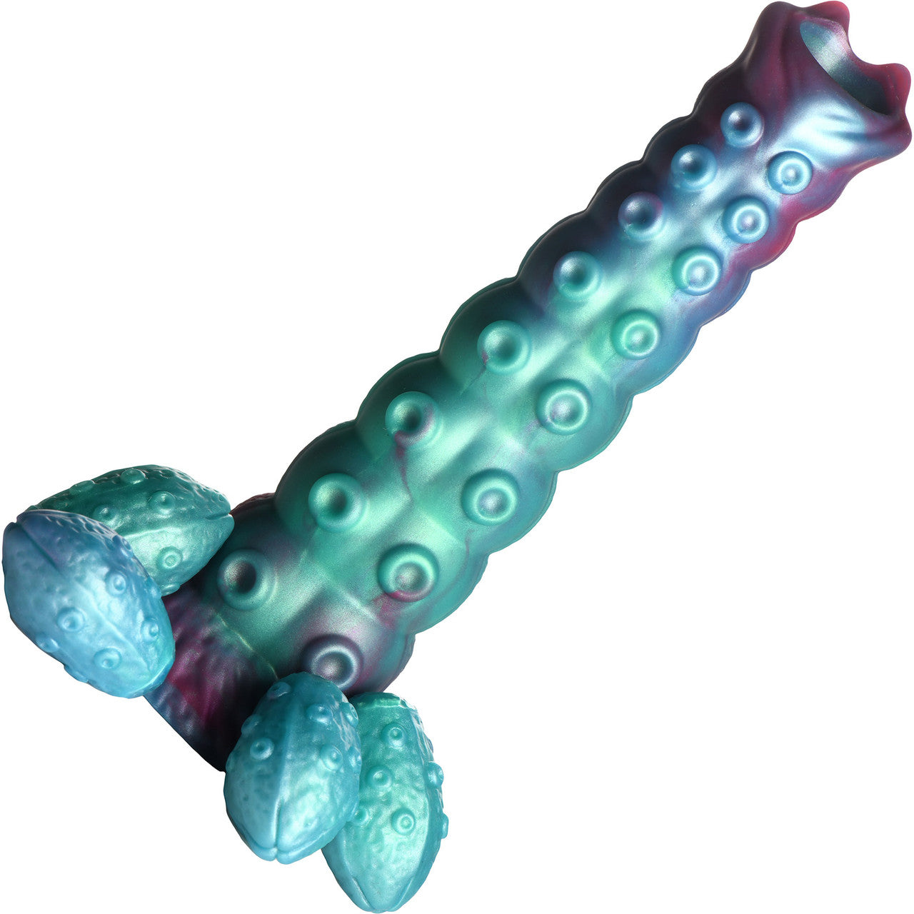 Galactic Breeder 8.75" Silicone Ovipositor Dildo With Eggs By Creature Cocks