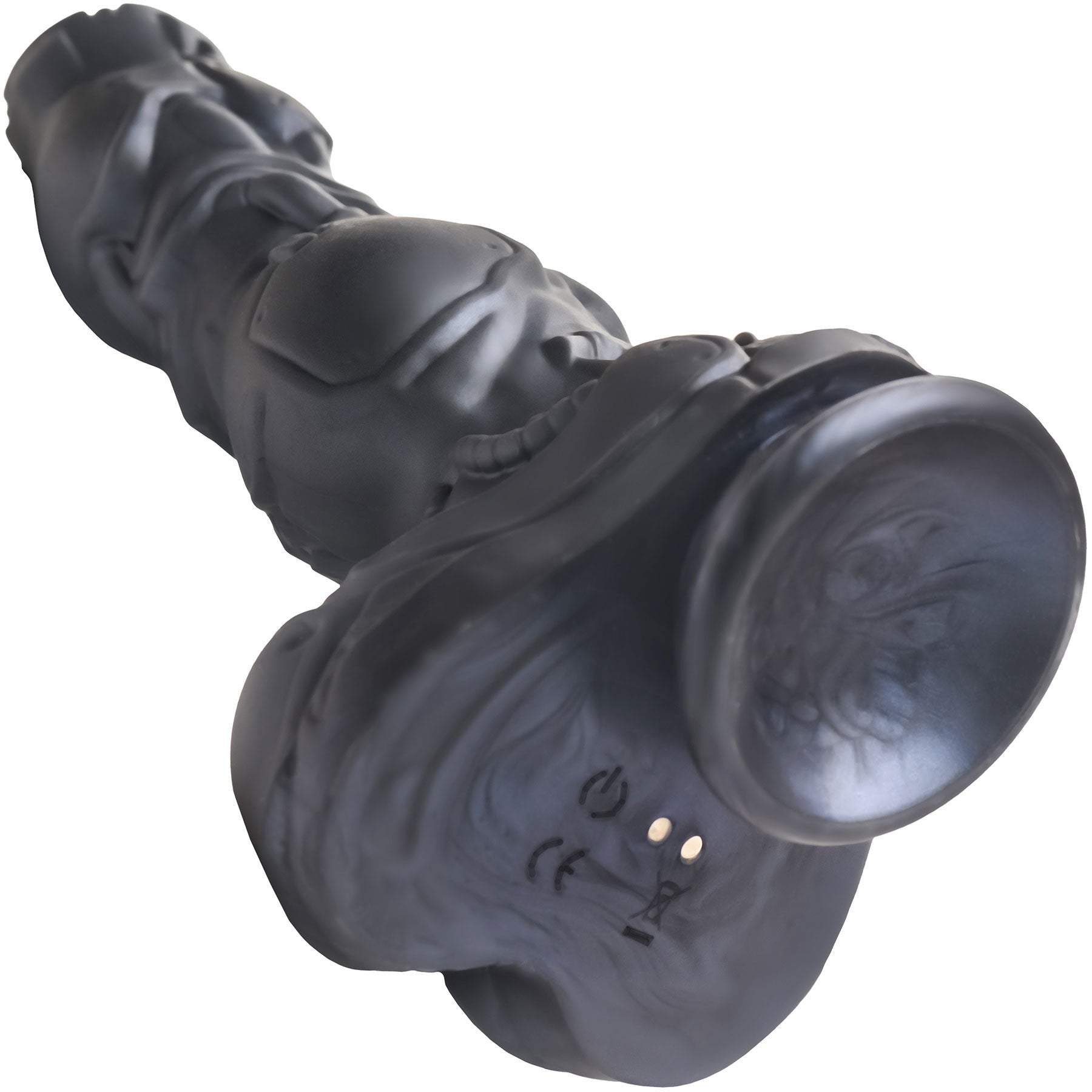 Cyborg 8.8" Thrusting & Vibrating Silicone Suction Cup Dildo By Creature Cocks