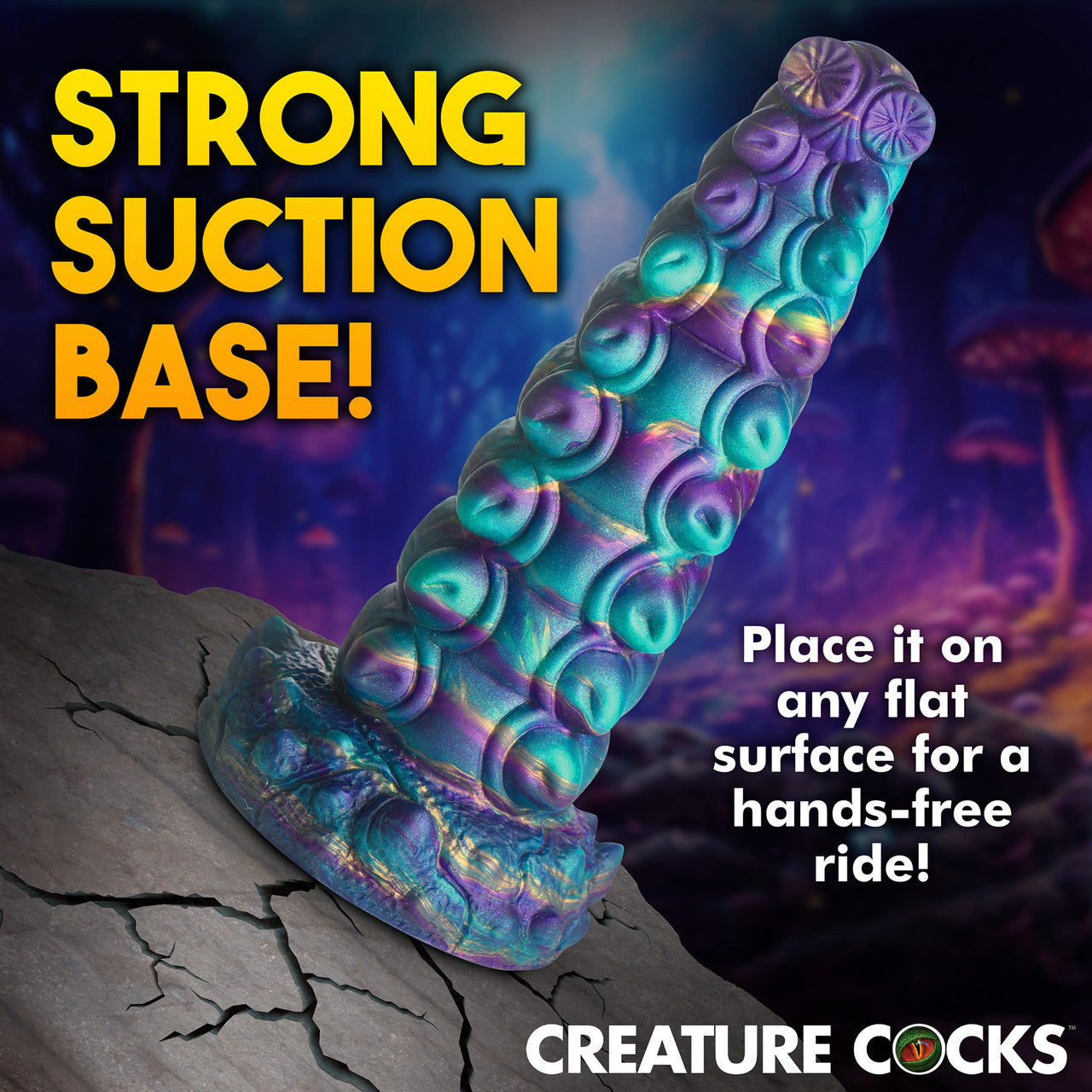 Chrysalis 7.75" Silicone Suction Cup Dildo By Creature Cocks