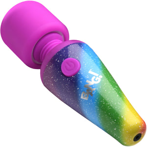 Bang! Rainbow Mini Wand Rechargeable Silicone Vibrator