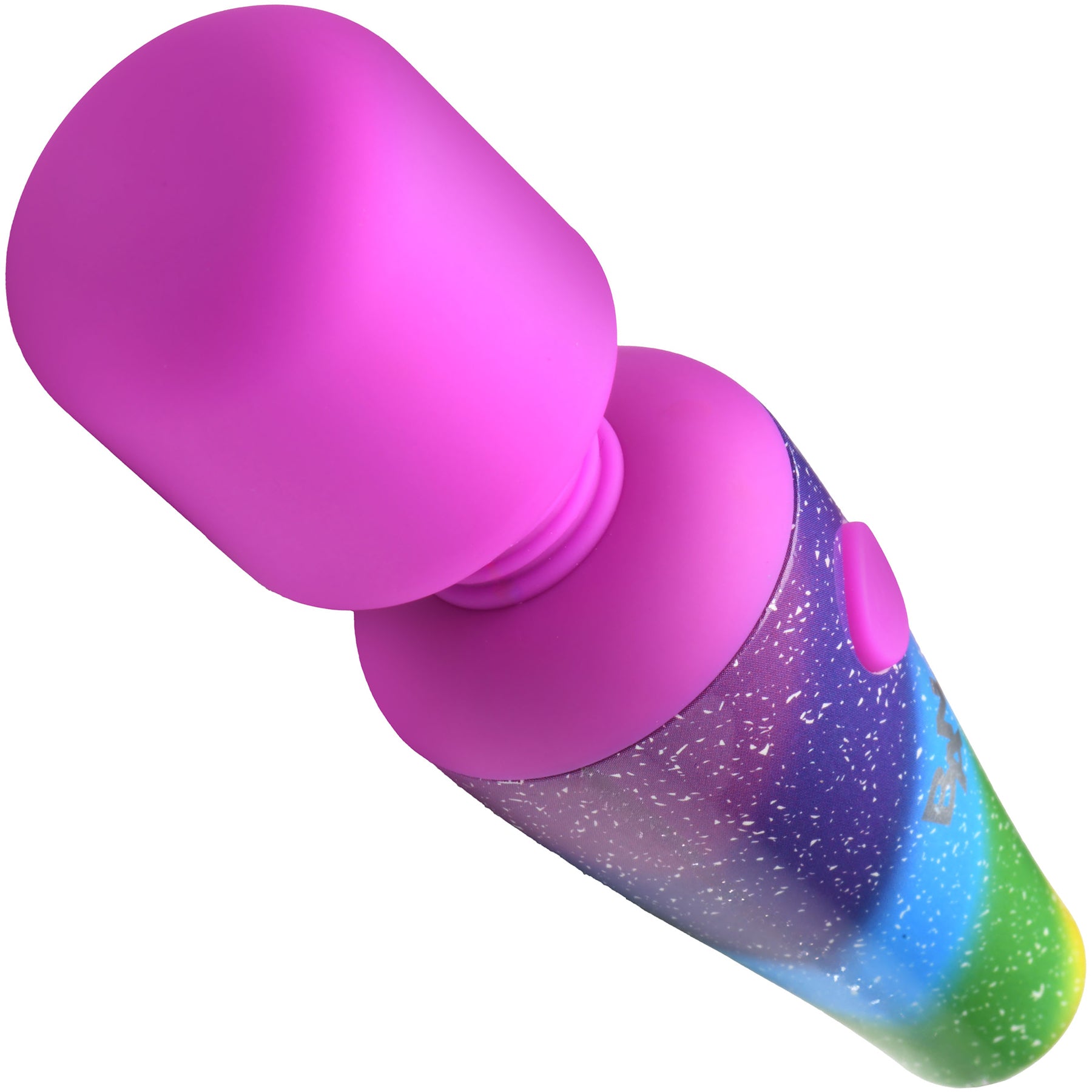 Bang! Rainbow Mini Wand Rechargeable Silicone Vibrator Bang! Rainbow Mini Wand Rechargeable Silicone Vibrator