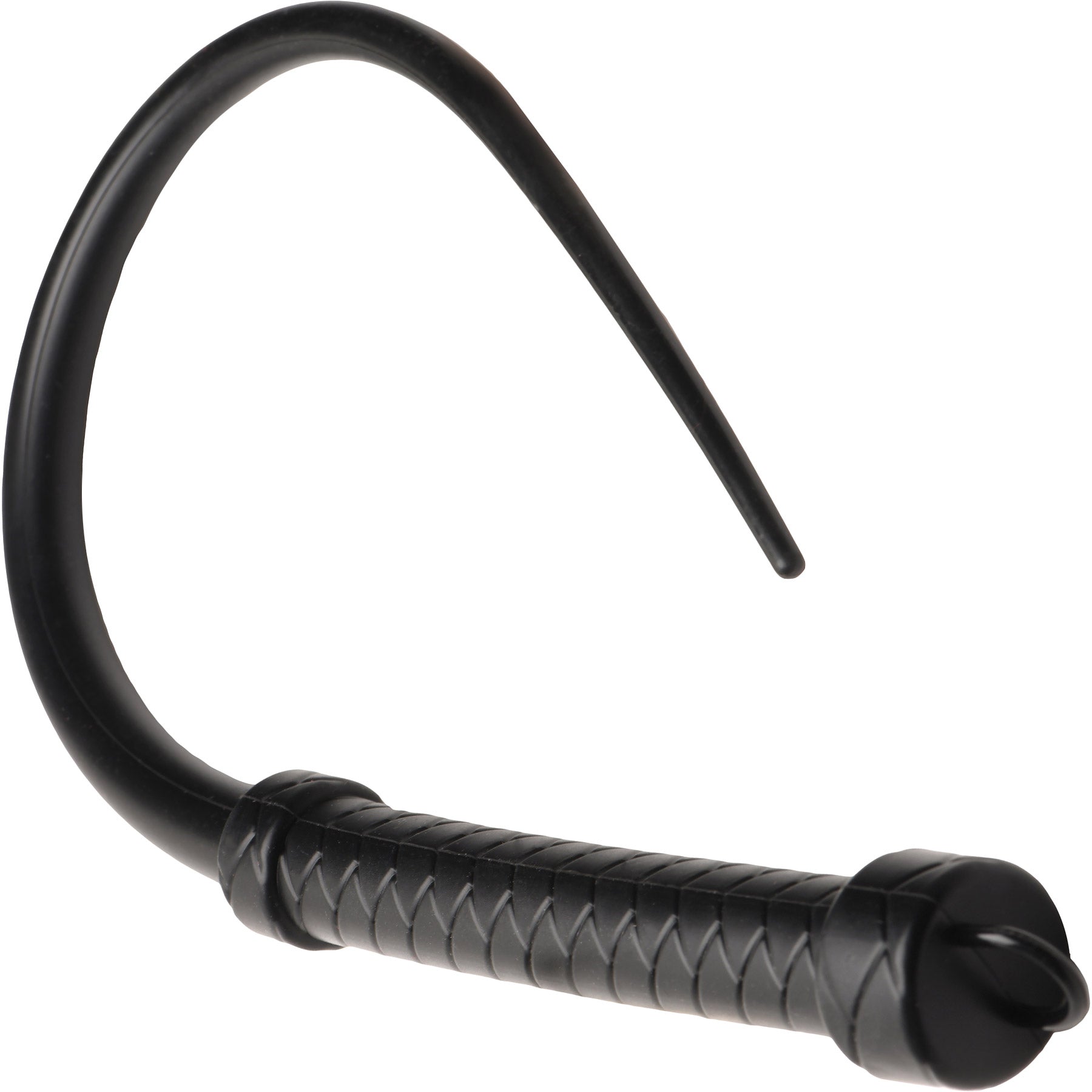 Master Series Viper Tail Silicone Whip - Black