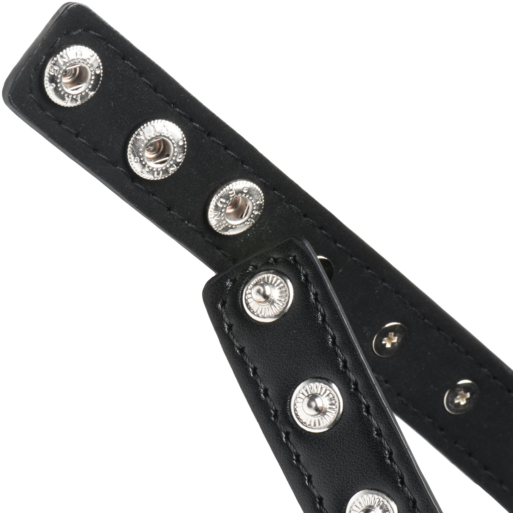 Master Series Spiked Heart Choker - Black