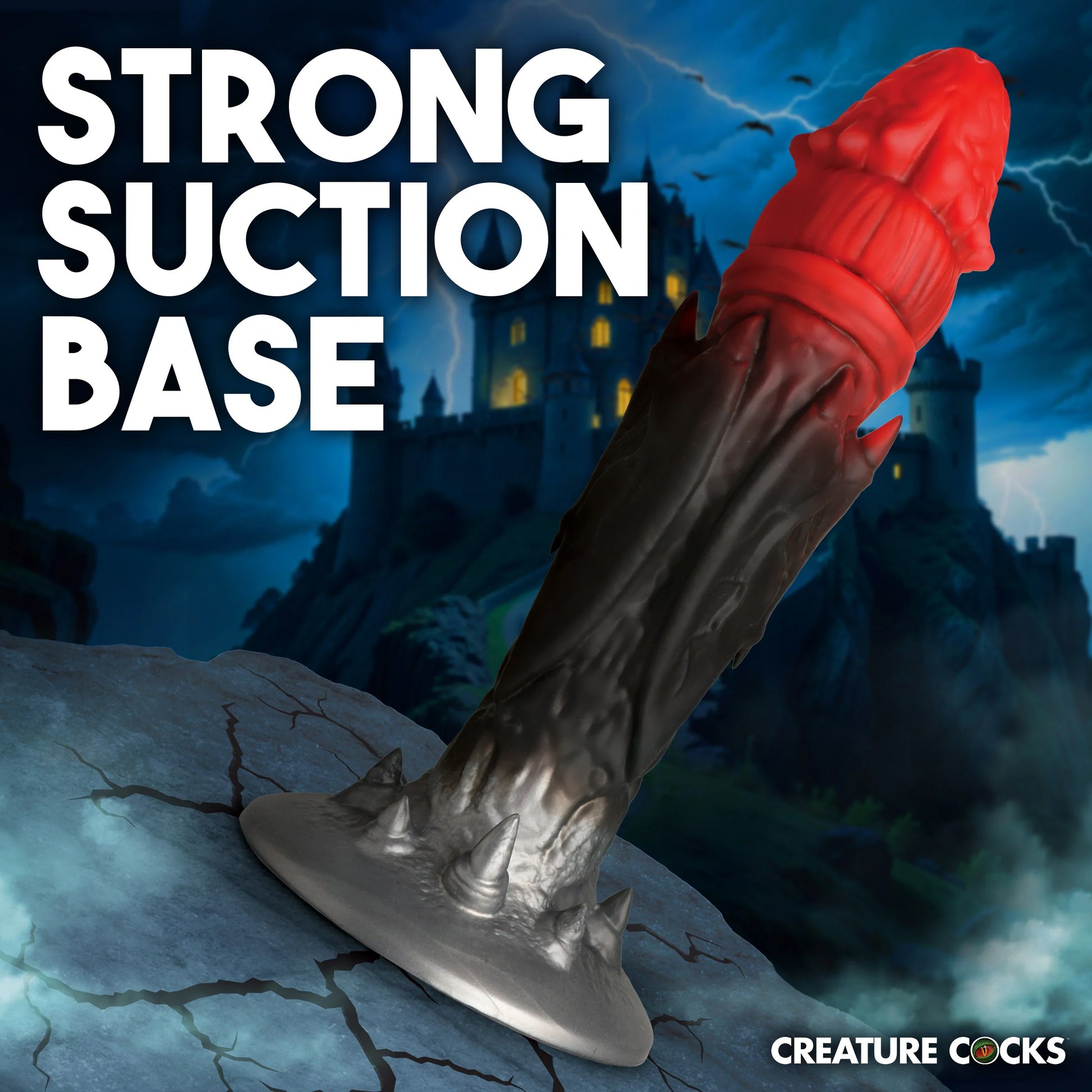 Count Cockula 9" Silicone Suction Cup Dildo By Creature Cocks
