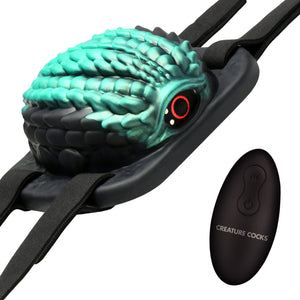 Dragon Vibrating Silicone Grinder With Remote By Creature Cocks