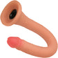 Hosed 12 Inch Slim Silicone Enema Hose Dildo For Shower Play