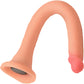 Hosed 12 Inch Slim Silicone Enema Hose Dildo For Shower Play