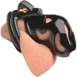 Master Series Hard Stop Double Ring Chastity Cage