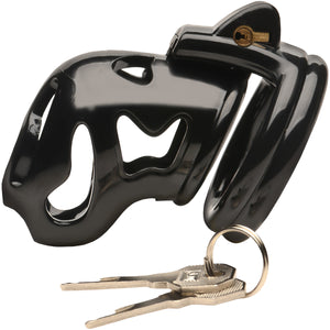 Master Series Hard Stop Double Ring Chastity Cage