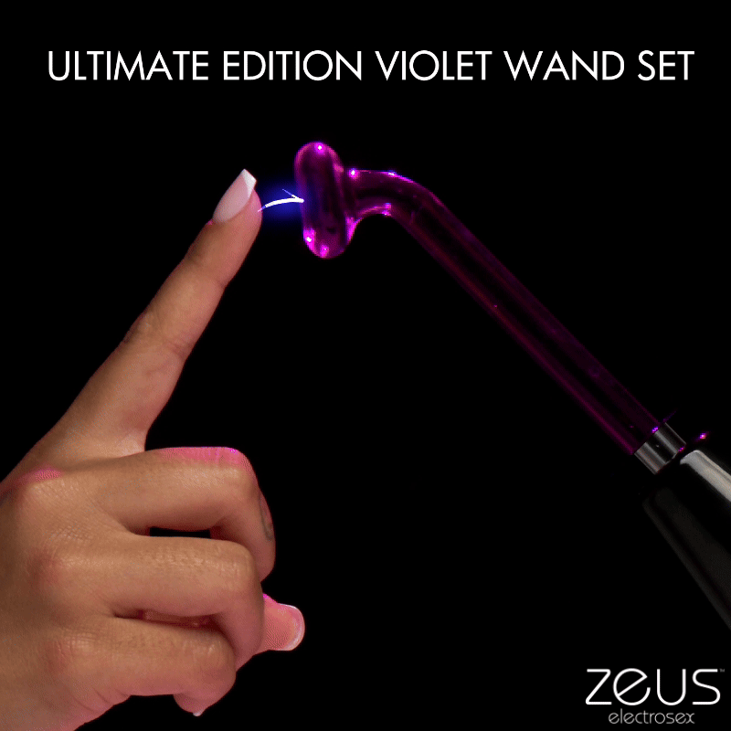 Zeus Electrosex Ultimate Edition Violet Wand Set Zeus Electrosex Ultimate Edition Violet Wand Set