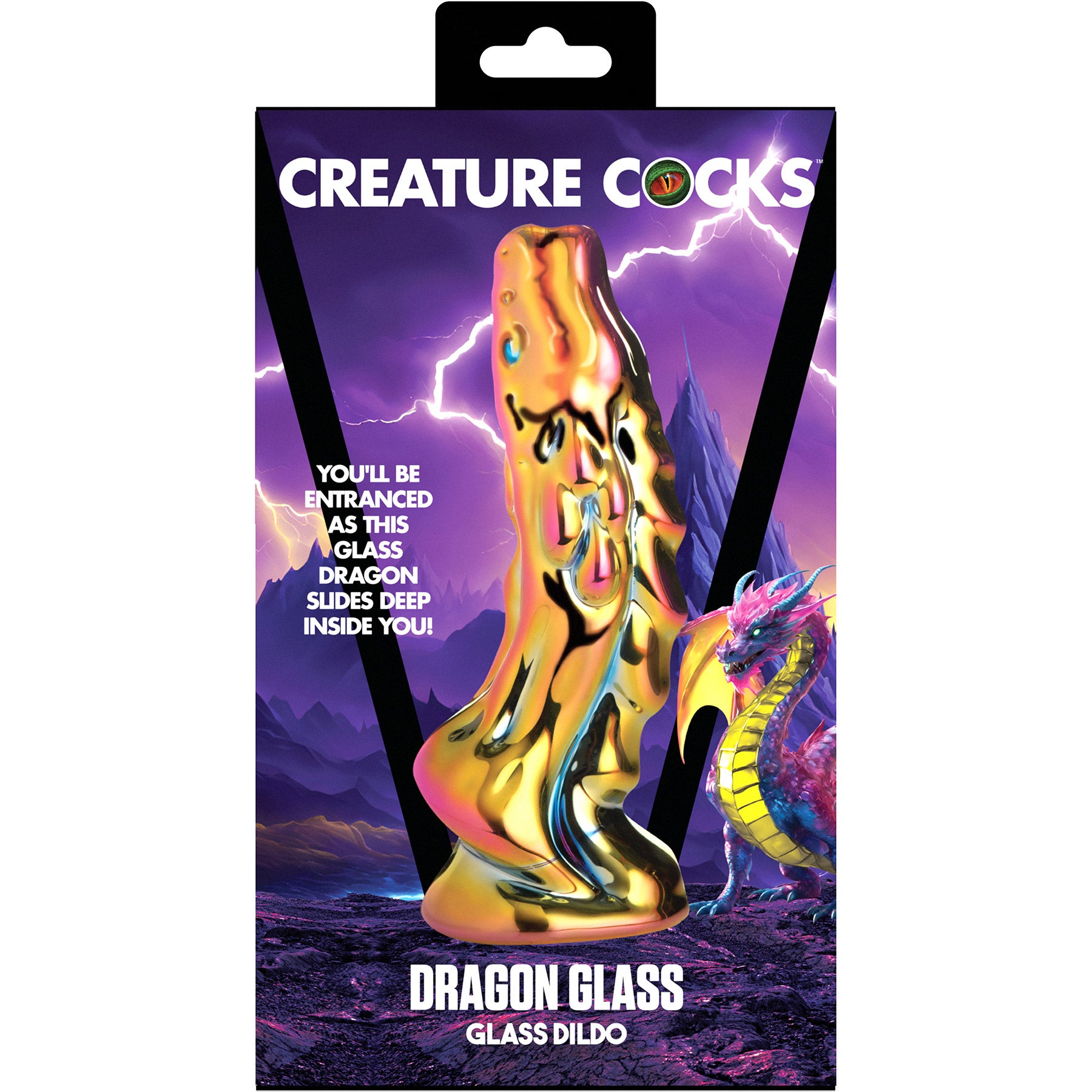 Dragon Glass Glass Dildo By Creature Cocks