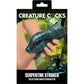 Serpentine Stroker Silicone Masturbator By Creature Cocks - Green