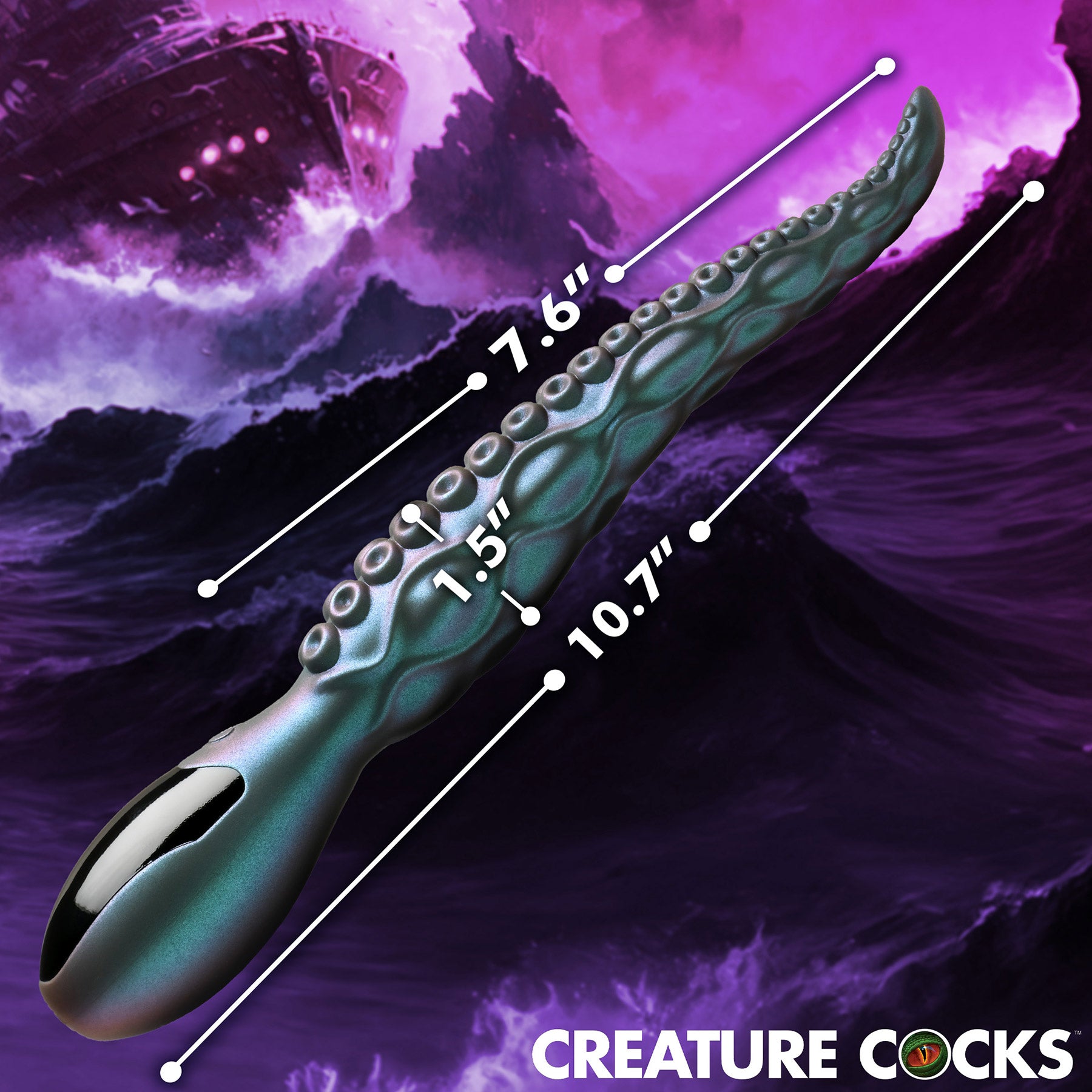 Tentavibe Silicone Vibrator By Creature Cocks