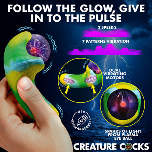 Electric Eye Rechargeable Silicone Plasma Vibrator By Creature Cocks