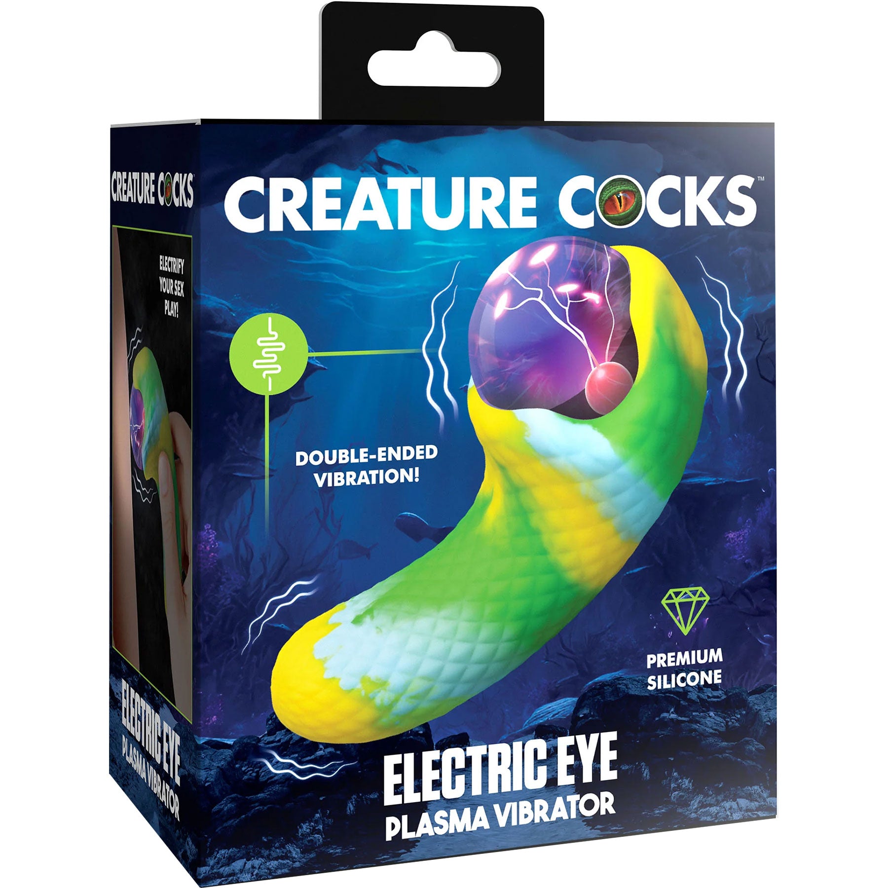 Electric Eye Rechargeable Silicone Plasma Vibrator By Creature Cocks