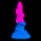 Deluxe Lord Kraken Vibrating 8" Silicone Dildo With Remote By Creature Cocks