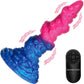 Deluxe Lord Kraken Vibrating 8" Silicone Dildo With Remote By Creature Cocks