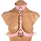 Master Series Vixen Breast Enhancing Harness - Pink