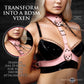 Master Series Vixen Breast Enhancing Harness - Pink