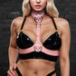 Master Series Vixen Breast Enhancing Harness - Pink