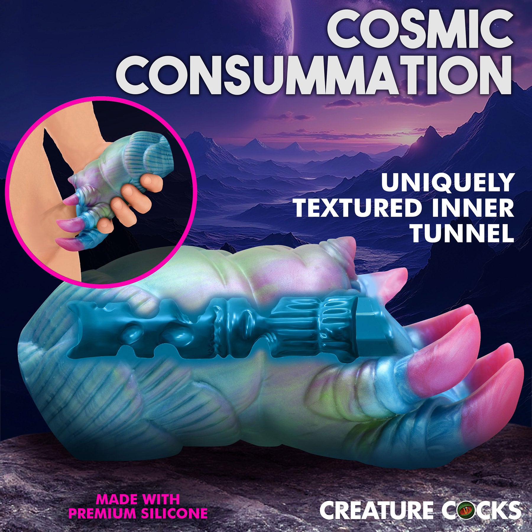 Ursa Silicone Pussy Penis Stroker By Creature Cocks