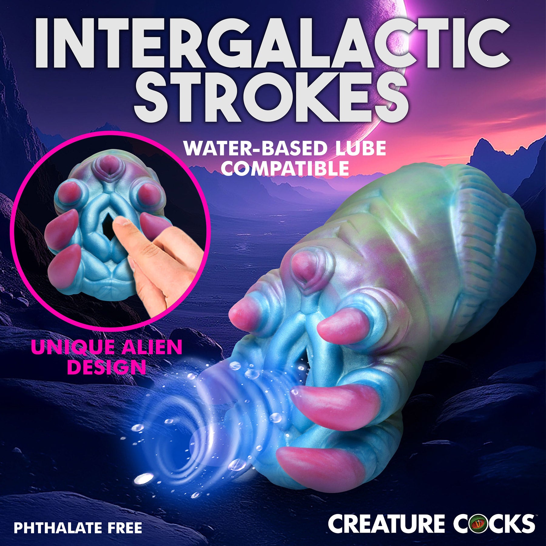 Ursa Silicone Pussy Penis Stroker By Creature Cocks